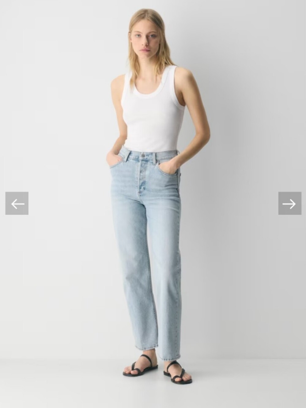 Denim Forum The Arlo Hi-Rise Straight Jean - 30